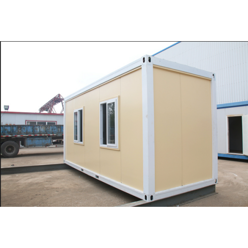 high quality prefab house made by color steel sheet and sandwich panel